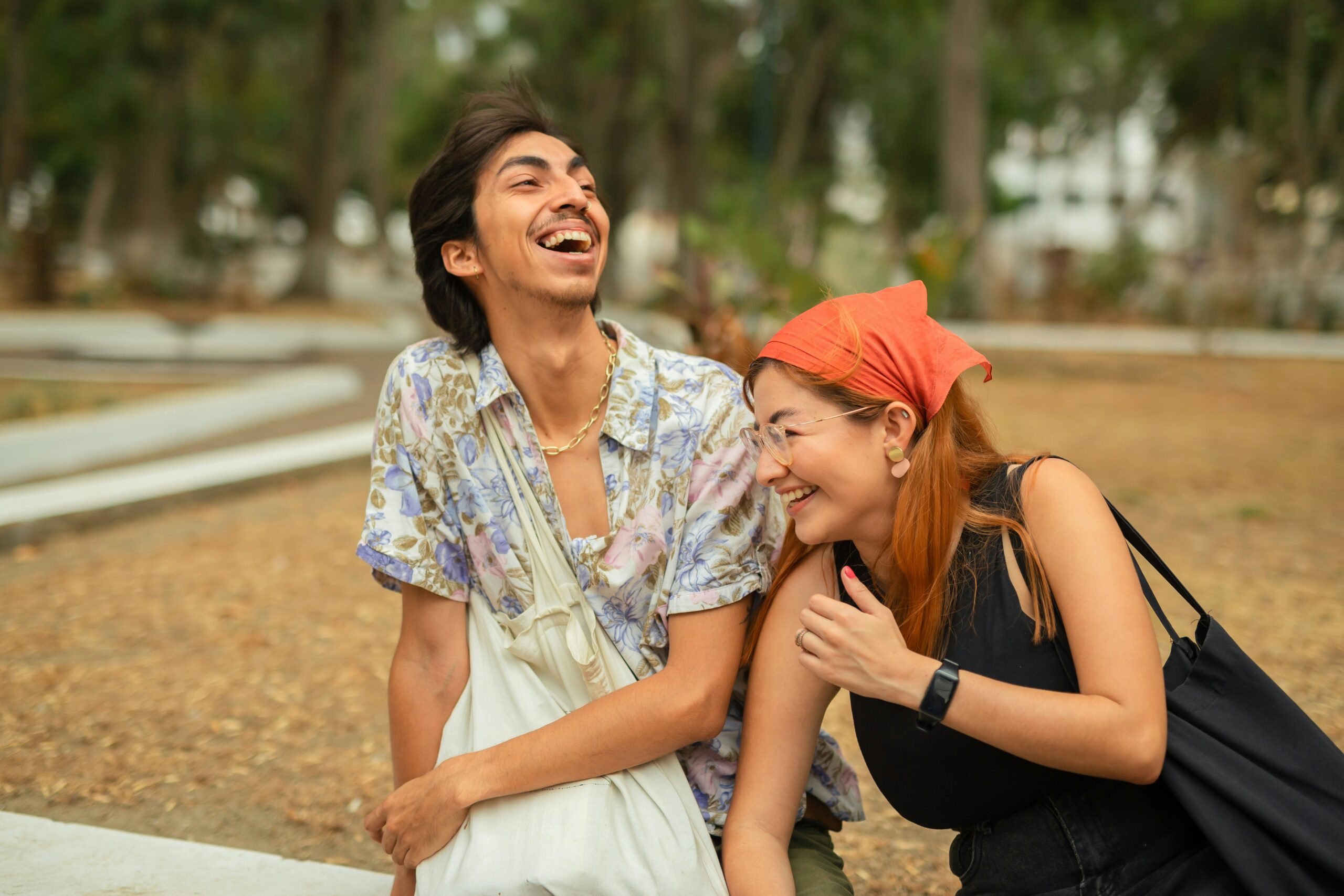 How to get young people involved in your nonprofit two young people laugh in the park